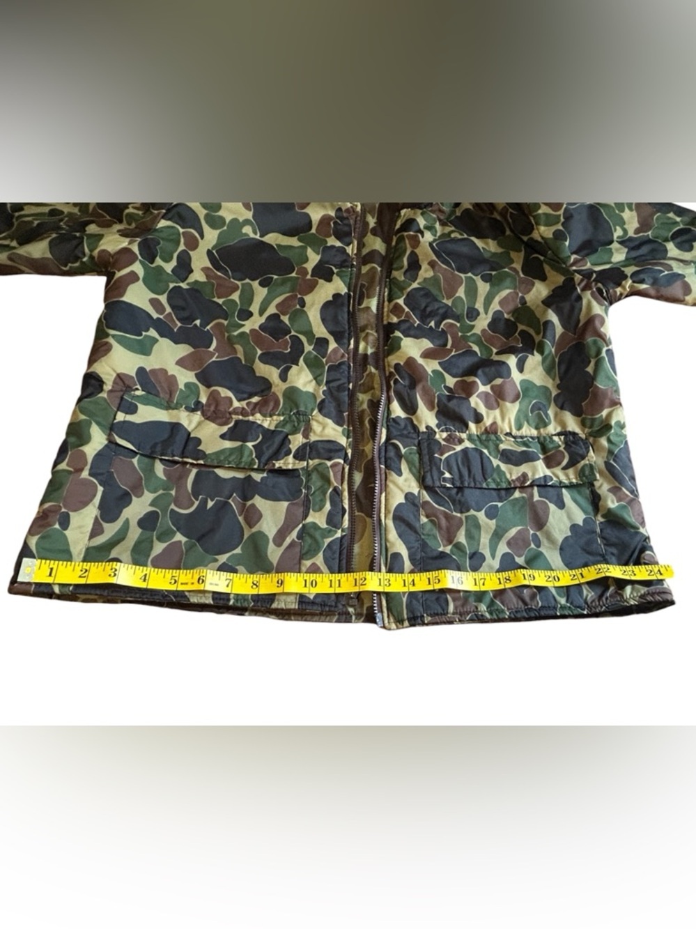 Winchester Blaze Orange Hunting Jacket w Camo Liner Mens M - Picture 8 of 16